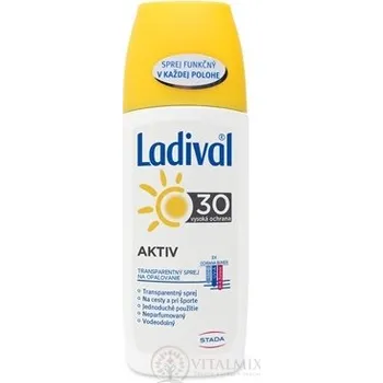 Přípravek na opalování LADIVAL Transparent Spray 30LF transparentní sprej na ochranu proti slunci 150 ml