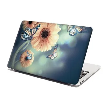 samolepka Samolepka na notebook Květinová abstrakce: 29x20 cm