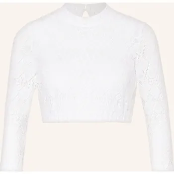 Dámská halenka Waldorff Dámská Dirndl Halenka Z Krajky, bílá, 34