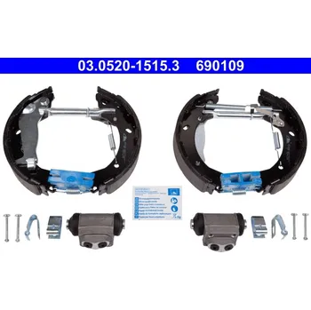 Autodíl Sada brzdových čelistí ATE 03.0520-1515.3