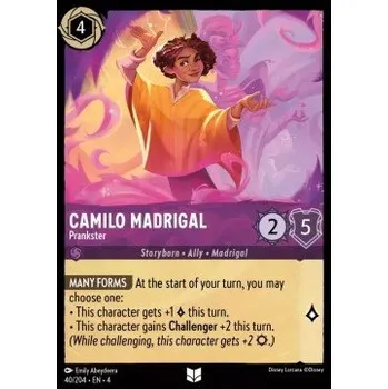 Sběratelská karetní hra URS 040/204 Camilo Madrigal - Prankster Verze: NORMAL, Stav Produktu: Near Mint