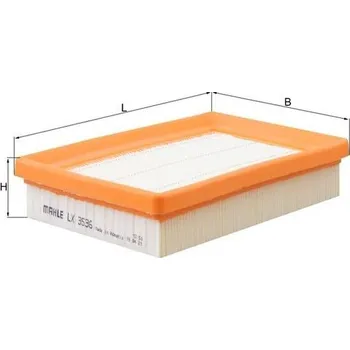 Vzduchový filtr Vzduchový filtr MAHLE LX 3536