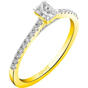 Prsten Zlatý prsten s diamanty - SI2/H - 0,41 ct - ryzost 585 - 189.324