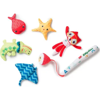 Hračka pro nejmenší Lilliputiens - hračka do vody - liška Alice rybaří