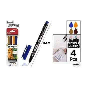 Set školních potřeb Markery z precyzyjną końcówką Wild Colors 4 kolry