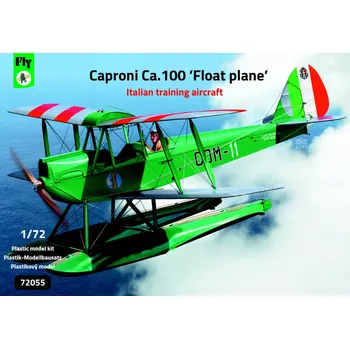 Plastikový model Fly 1/72 Caproni Ca.100 Float plane (4x camo)