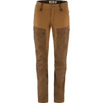 kalhoty turistické dámské FJÄLLRÄVEN Keb Trousers W Reg, Timber Brown-Chestnut - 34