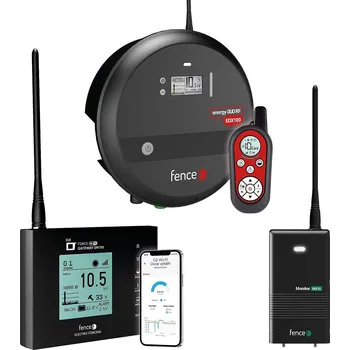 Ohradník Kompletní set fencee Chytrá farma - zdroj EDX100 + dálkový ovladač + WiFi Gateway + Monitor MX10