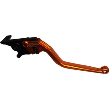 Páčka brzdy ACCOSSATO fixed CNC-worked aluminium, orange EDF025O