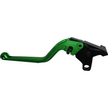 Spojková páčka ACCOSSATO fixed CNC-worked aluminium, green ESC777G