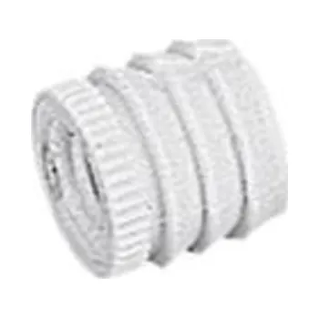 Hettich Pouzdro č. 30, M4 x ø 8 mm, plast bílá