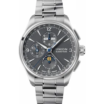 Hodinky Union Glashütte Belisar Chronograph Moon Phase D014.425.11.087.00