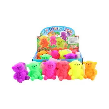 Hračka pro nejmenší Střapatý medvídek svítící (1 kus)