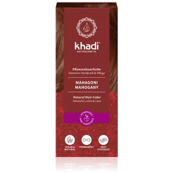 Barva na vlasy Khadi rostlinná barva na vlasy MAHAGONOVÁ