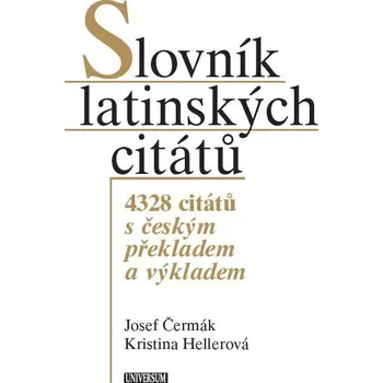Kniha Slovník latinských citátů - Kristina Čermáková (E-Kniha)