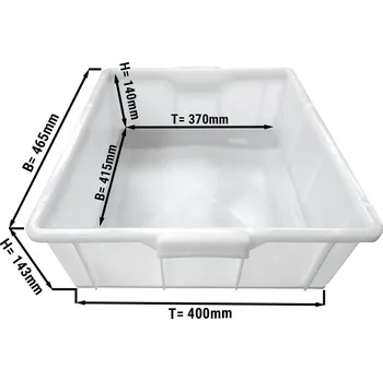 Lednice G.Gastro Nádoba do lednice pro ryby