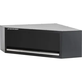 Dílenský stůl Procarosa® Rohová závěsná skříňka Procarosa PROFI WGB-1334 Barva: Černá