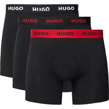 Boxerky Pánské boxerky HUGO 50503079 černé Velikost: M