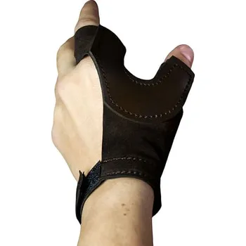 Rawblade Lukostřelecká rukavice Oren, hnědá (větší), levý-pravý pravá
