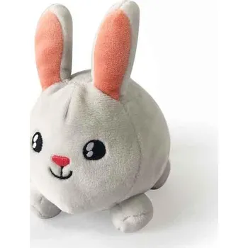 Výuková hračka PABOBO Svítící plyšový mazlíček shake zajíček (zatřes a svítí!)