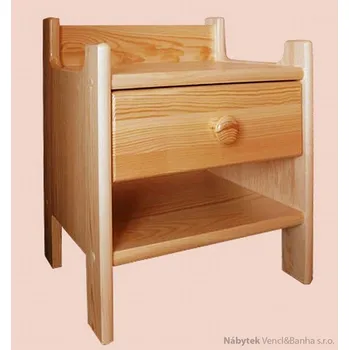 Noční stolek dřevěný noční stolek z masivního dřeva borovice 27 drewfilip