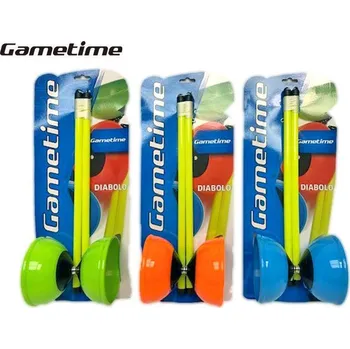 Hračka pro nejmenší Gametime diabolo 36 cm Oranžové