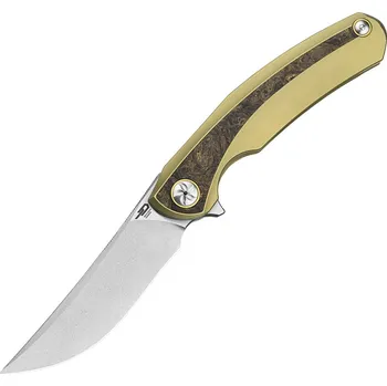 kapesní nůž Bestech Knives Sambac Stonewash Magnacut Gold Titanium