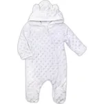 Nicol Zimní kojenecký overal z Minky Bubbles bílý Vel. 74