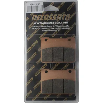 Brzda pro motocykl Brzdové destičky ACCOSSATO AGPA242 ST