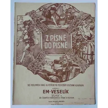 Z písně do písně 1 - noty pro klavír