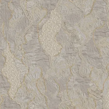Tapeta Luxusní šedo-béžová vliesová tapeta na zeď, štuková omítka, Z34905, Elie Saab 2, velikost 10,05 x 1,06 m