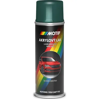 Autolak Motip Barva Škoda zelená Atol 200ml