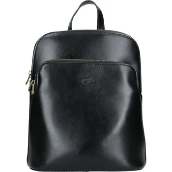 Městský batoh Dámský kožený batoh Katana Alens - černá