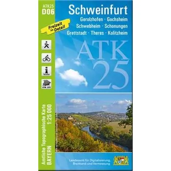 ATK25-D06 Schweinfurt (Amtliche Topographische Karte 1:25000) - Landesamt für Denkmalpflege Hessen
