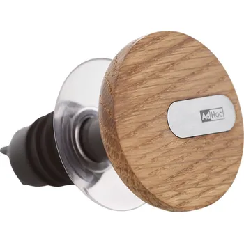 Nalévátko a zátka AdHoc pro láhev CasQ, dubová zátka