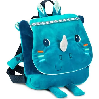 Hračka pro nejmenší Lilliputiens - měkký batůžek - nosorožec Marius