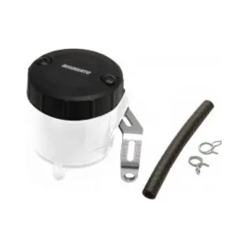 Brzda pro motocykl ACCOSSATO Italy Sestava nádobky kapaliny pro brzdový/spojkový systém - BÍLÁ Provedení: Pro brzdový systém - objem 45 ml