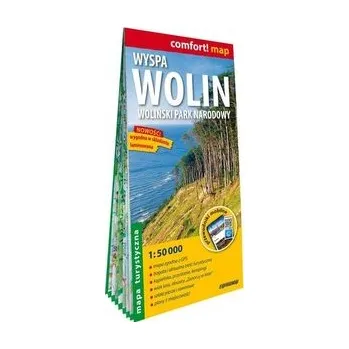 Cestování Comfort! map Wyspa Wolin. Woliński Park.. 1:50 000 - praca zbiorowa