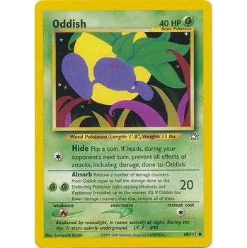 Karetní hra Pokémon NG 068/111 Oddish - Neo Genesis Stav: Excellent