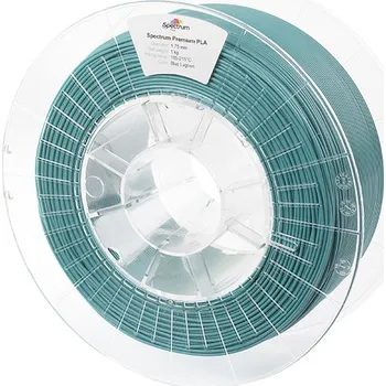 Filament Spectrum 3D filament, Premium PLA, 1,75mm, 1000g, 80048, blue lagoon