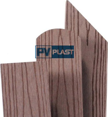 Pvplast Dřevoplus Plotovka bangkirai metráž