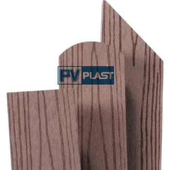 Plotovka Pvplast Dřevoplus Plotovka bangkirai metráž