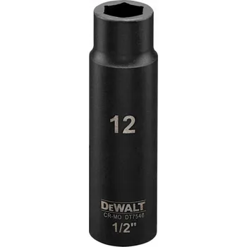 Dewalt objímka 12mm 1/2c narážecí objímka hluboká