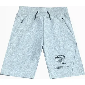 CHLAPECKÉ KRAŤASY JEDNOBAREVNÉ AC6917 Velikost: 146/152, Barva: Šedá