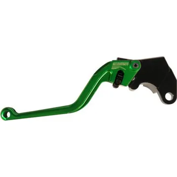 Spojková páčka ACCOSSATO fixed CNC-worked aluminium, green ESS248G