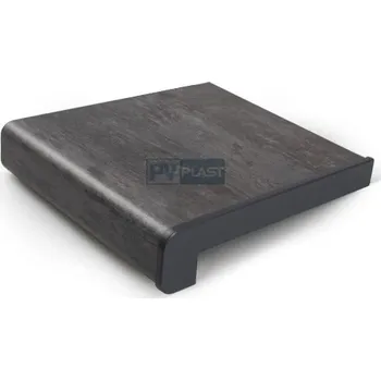 Parapet Pvplast vnitřní dřevotřískový parapet dub šedý š. 250 mm