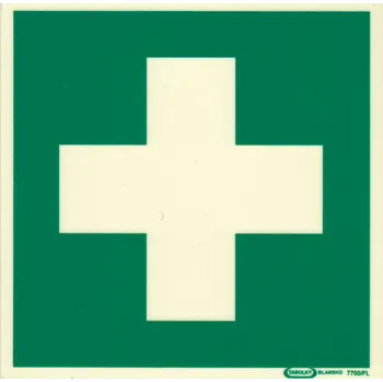 Místo první pomoci (FL plast 148x148 mm)