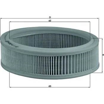 Vzduchový filtr Vzduchový filtr MAHLE LX 70