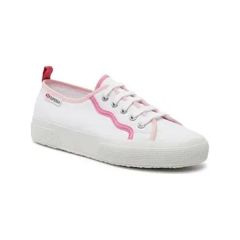 Dámské tenisky Superga Sneakersy Curly Bindings 2750 S8138NW Bílá 36