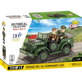 Stavebnice COBI Americký velitelské vozidlo Dodge WC-56 COBI 3111 - World War II 1:35